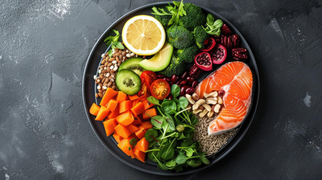 Healthy plate guide