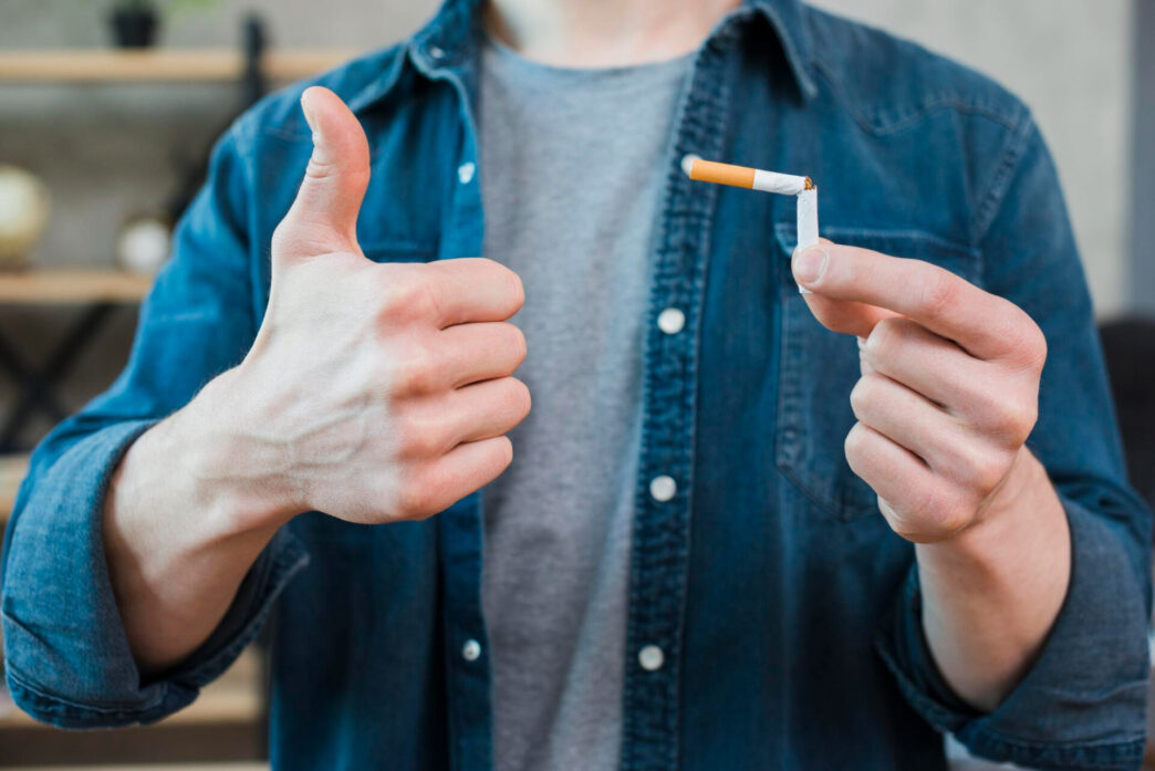 - defeat nicotine addiction