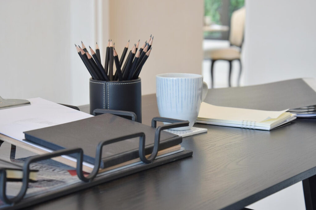 - declutter your workspace for better productivity