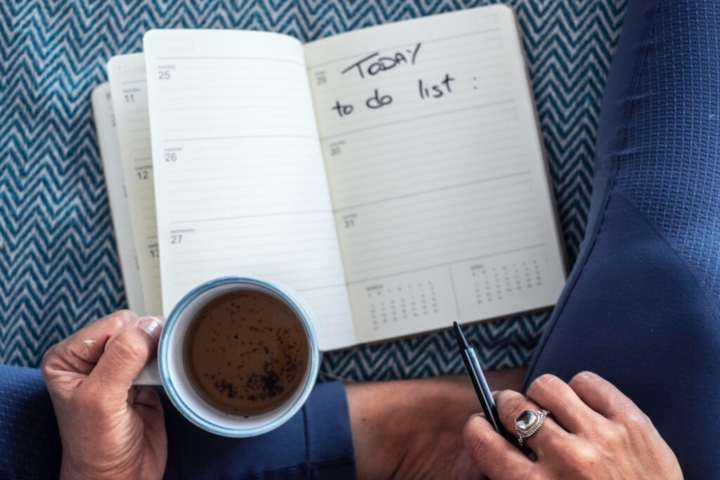 - plan your day in 15 minutes