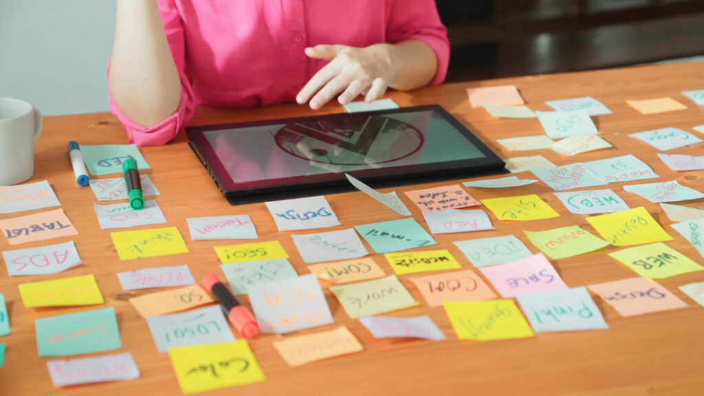 - visual boards for productivity and planning