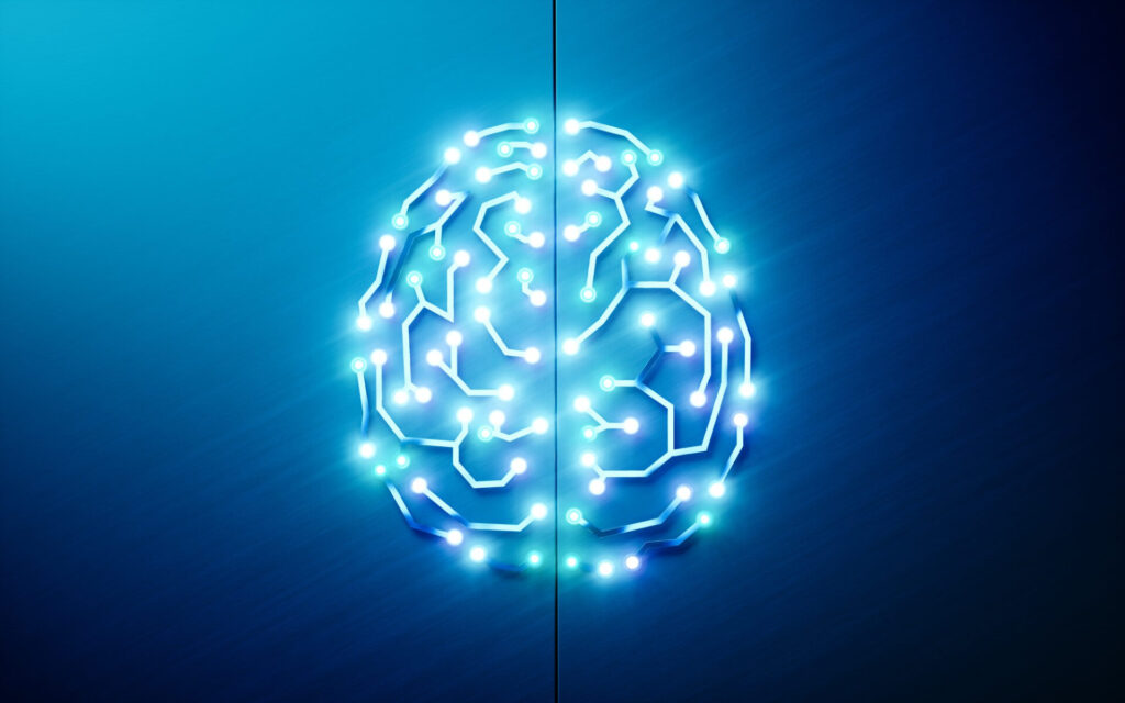 a brain made of lights - improve mental clarity naturally